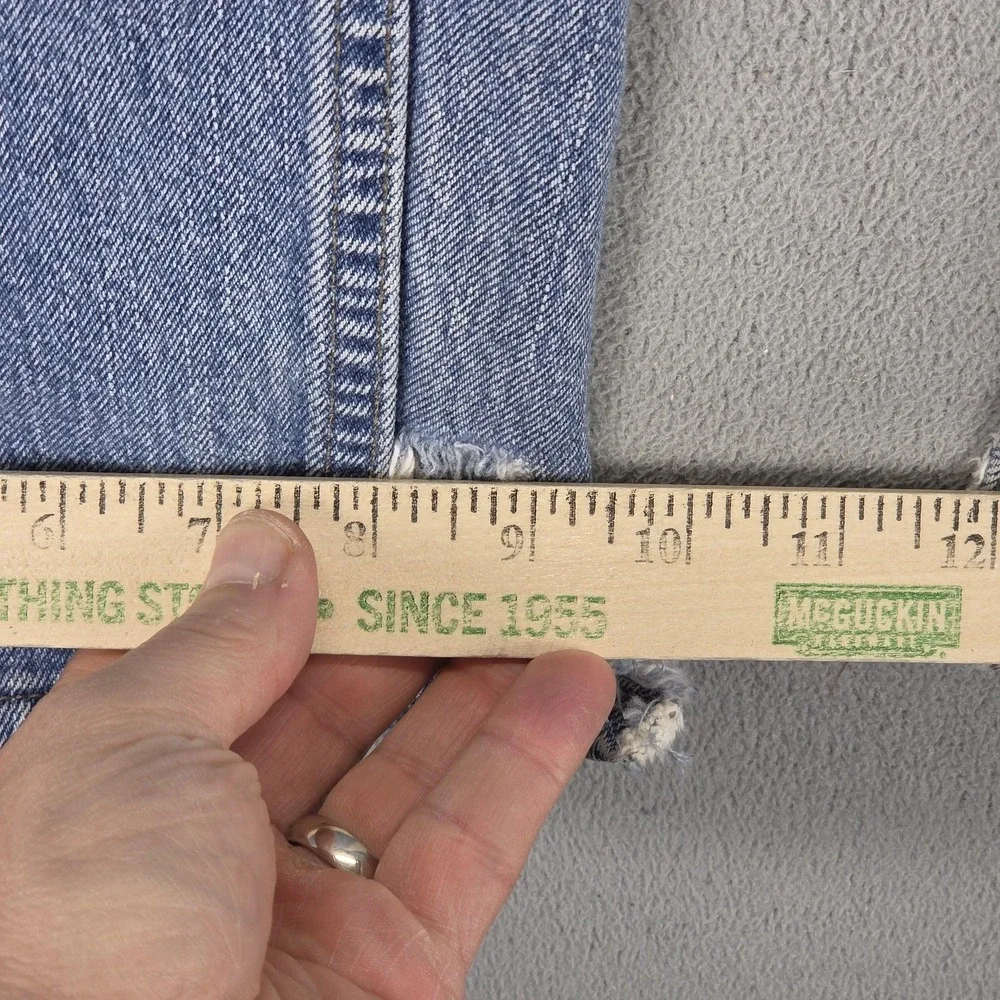 VTG Levis SilverTab Jeans Mens Blue Straight Loose Wide Leg Baggy Y2K Fits 32x28